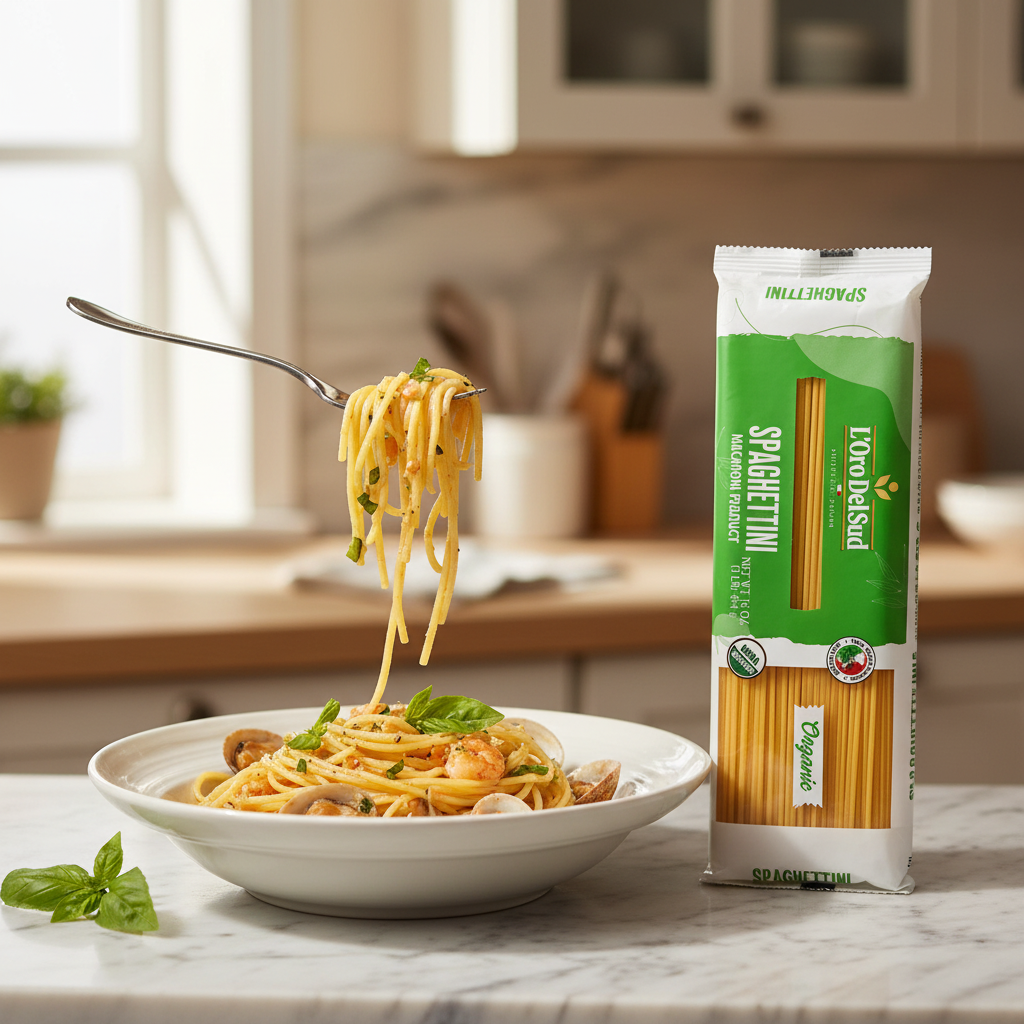Spaghettini Pasta Dish