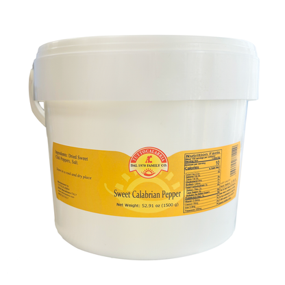 TuttoCalabria "Sweet" Chili Powder in Plastic Tub