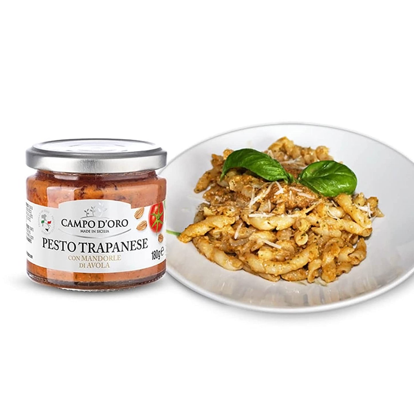 SALE! Campo D'Oro Trapanese Pesto Sauce, 6.35oz, 180g