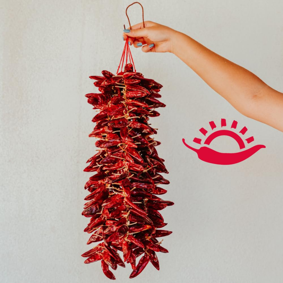 Fresh Calabrian chili peppers used in authentic Tutto Calabria products