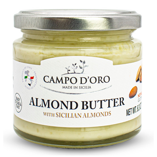 Campo D'Oro Almond Butter Sweet Cream Spread 6.35 oz (180gr)