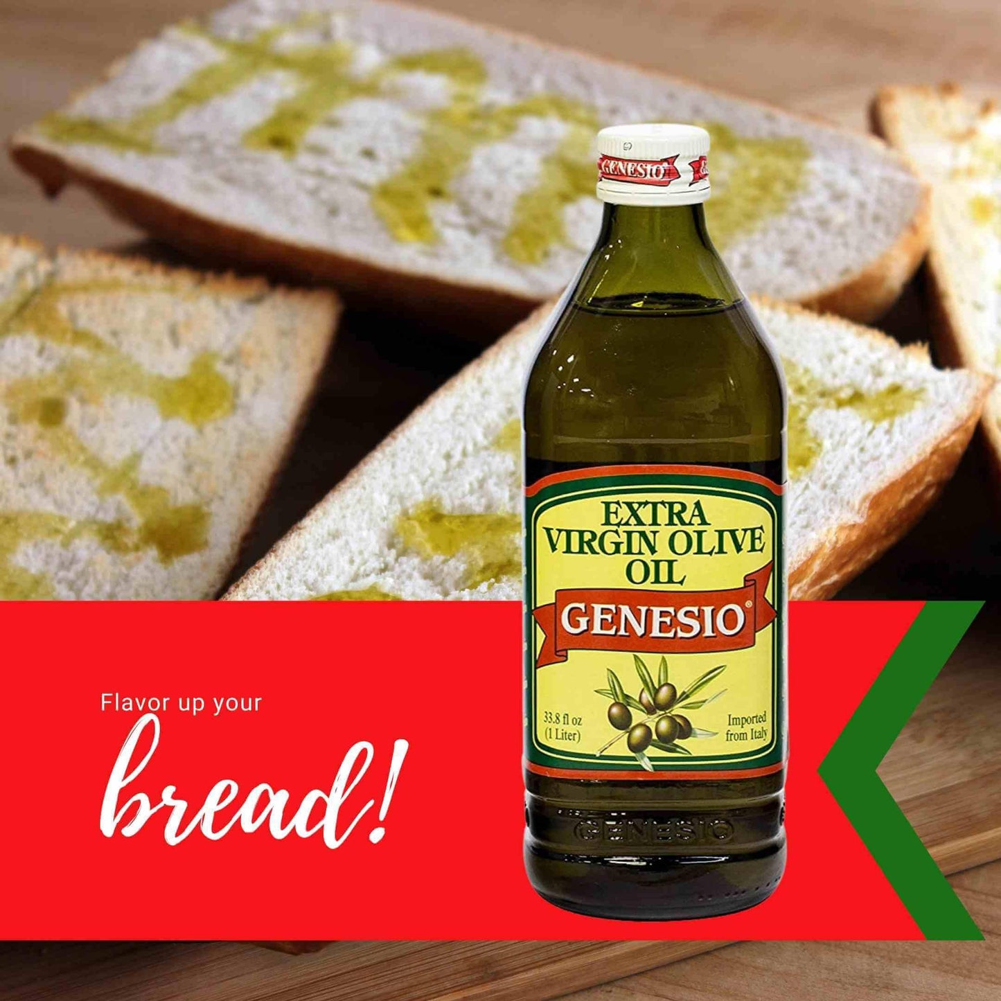 Genesio Premium Grade Extra Virgin Olive Oil 1 Liter - Wholesale Italian Food