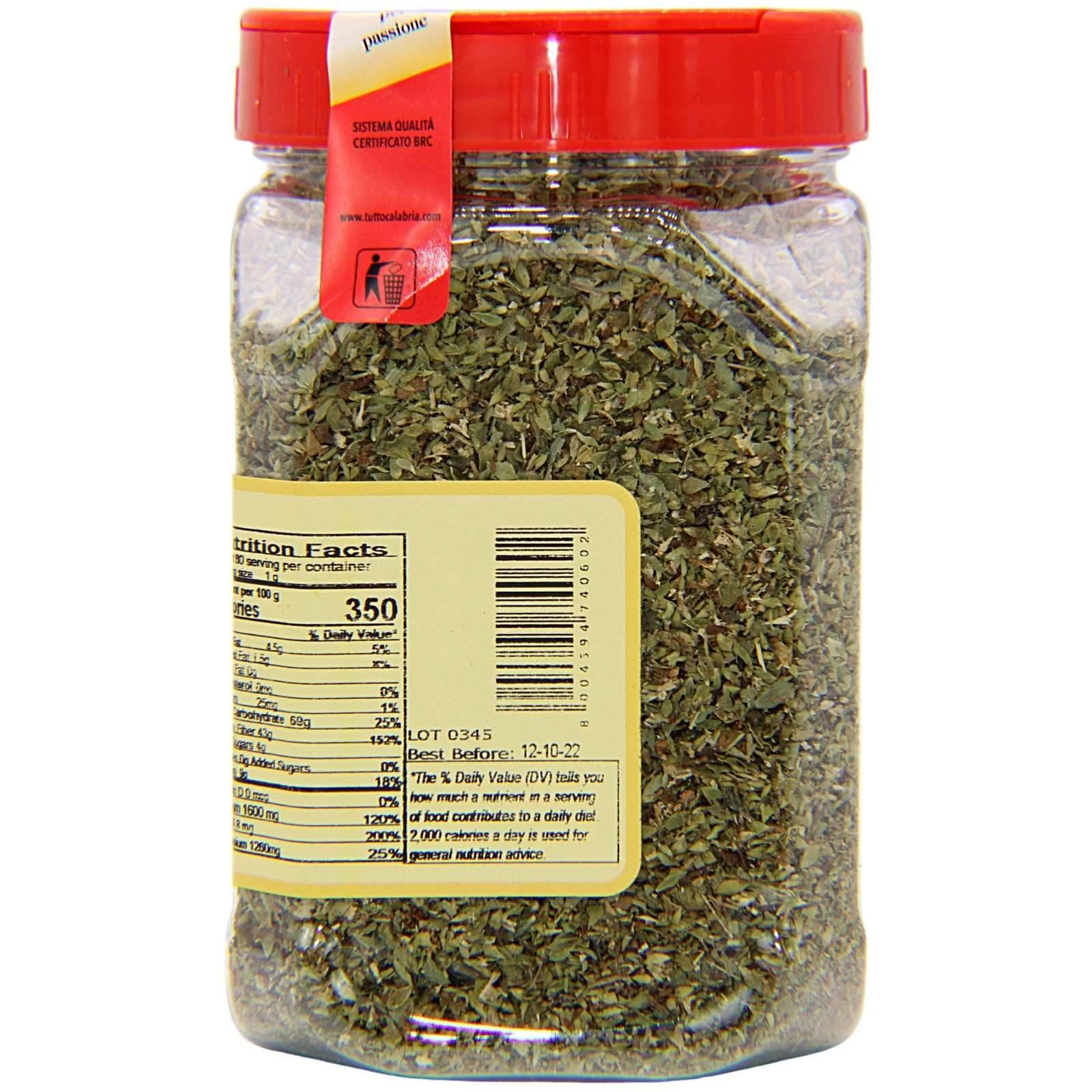 Tutto Calabria Dried Calabrian Oregano Shaker (Large) - Wholesale Italian Food