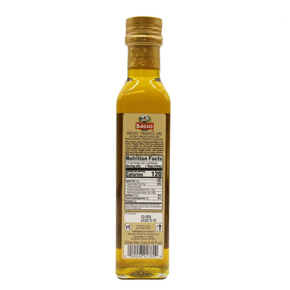 Basso Infused Extra Virgin Olive Oil Gift Set: Oregano | Lemon | Porcini | Truffle | 4 bottles x 8.5 fl. oz (250ml). Expires in May 2025