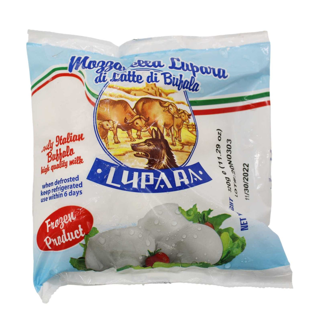FROZEN Lupara Buffalo Mozzarella (16 balls x 20 g per bag)