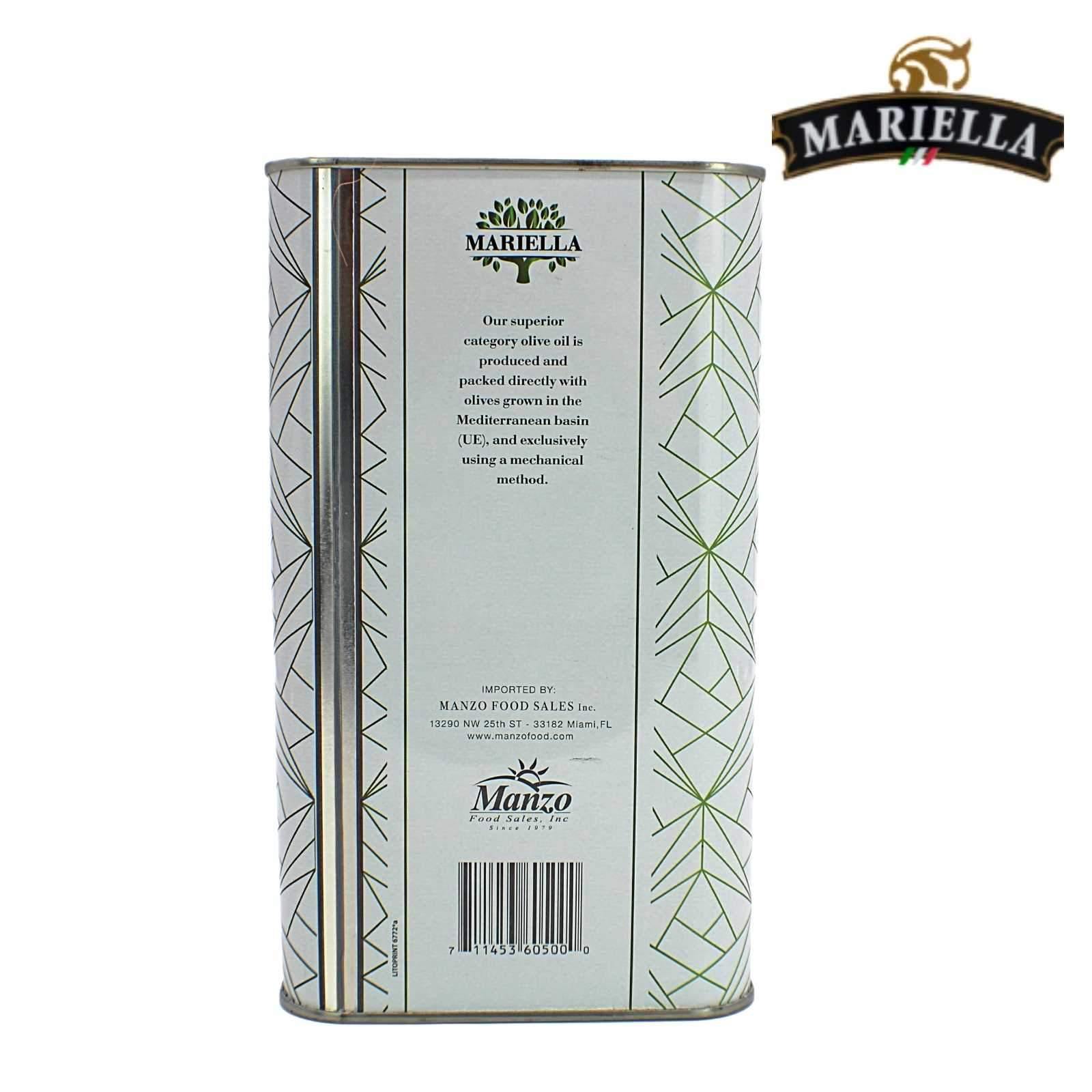 Mariella Extra Virgin Olive Oil - 3L - Wholesale Italian Food