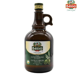 Basso Extra Virgin Olive Oil 33.8 oz | Anfora Glass Bottle
