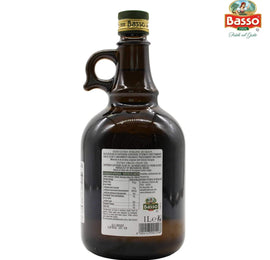 Basso Extra Virgin Olive Oil 33.8 oz | Anfora Glass Bottle