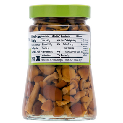 Fratelli D'Amico Nameko Mushooms. Net Wt. 16.6 oz (470 g)