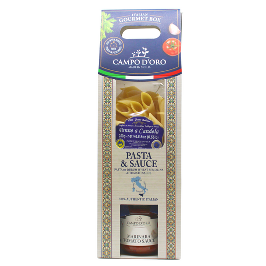 SALE! Campo D'Oro Italian Gourmet Food Gift Basket - Classic Pasta Menu.