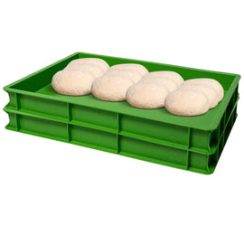 (2 Pack), Green, Pizza Proofing Dough Box (23.6 inch x 15.74 inch x 2.75 inch).