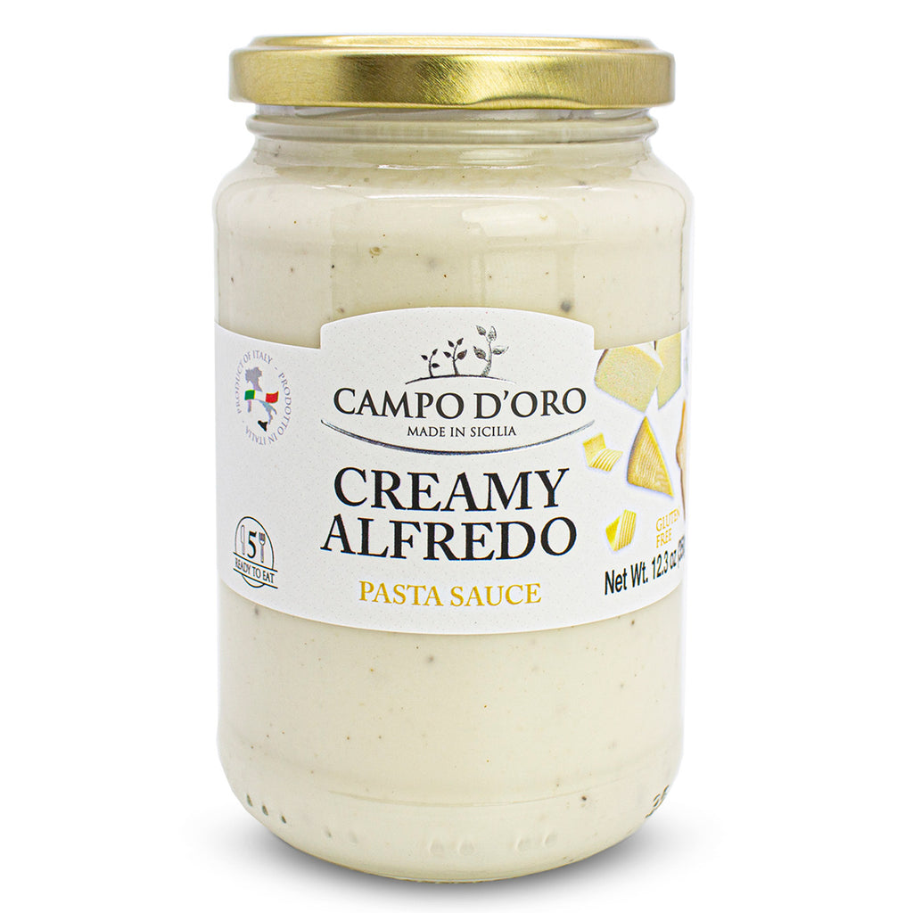 Campo D'Oro  Creamy Alfredo Pasta Sauce.