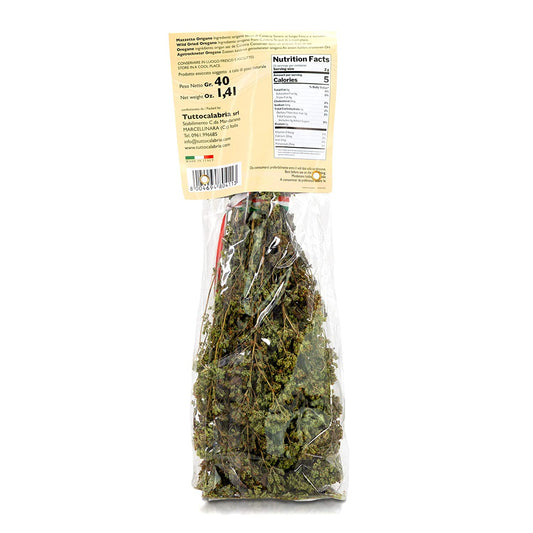Dried Calabrian Oregano On Stem By Tutto Calabria Back