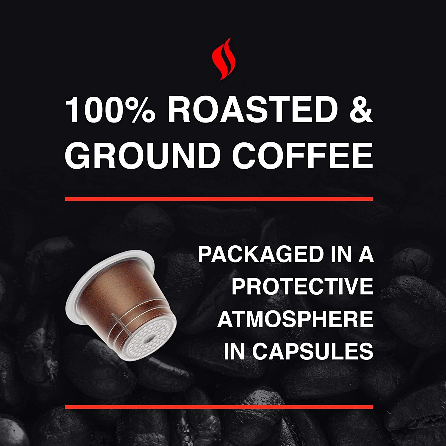 Café capsules Compatibles Nespresso delizioso intensité 5 L'OR