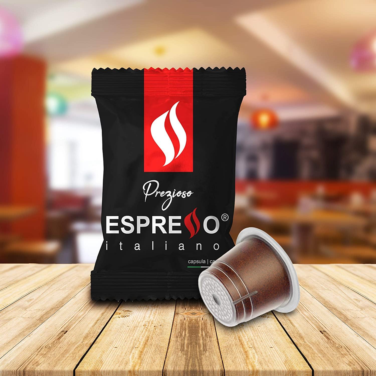 Espresso Italiano (PREZIOSO) - Nespresso Compatible Capsules - Wholesale Italian Food