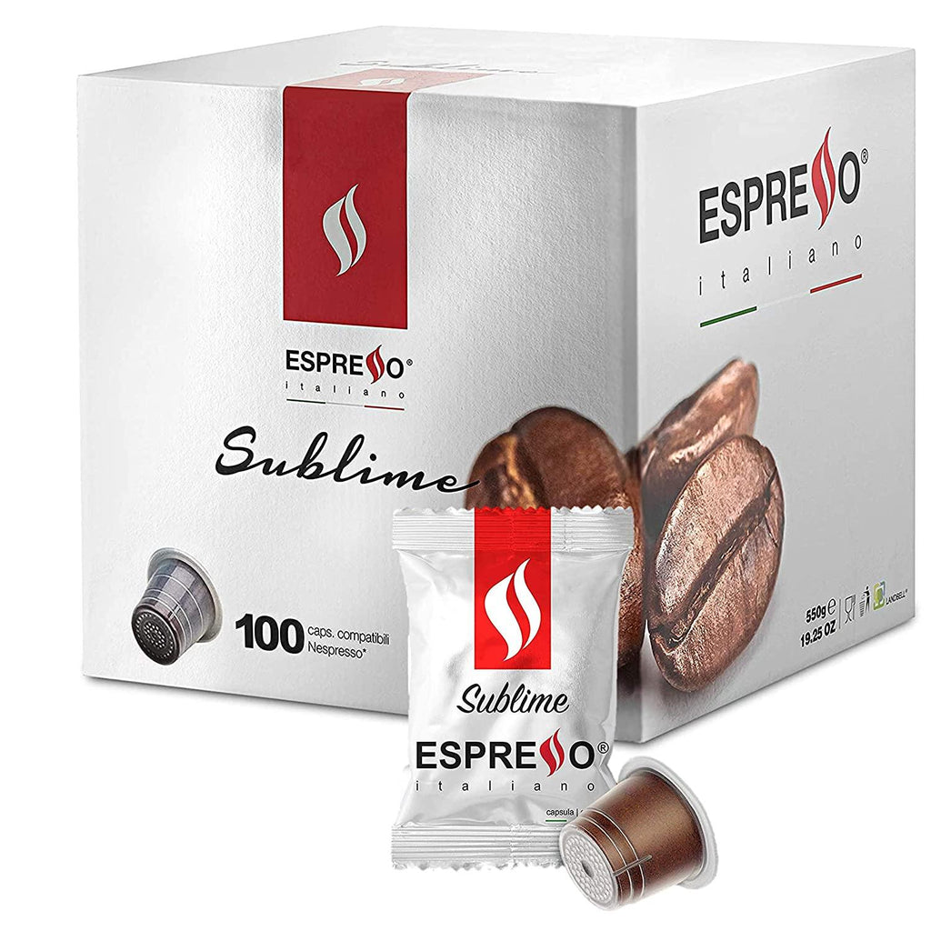 Espresso Italiano (SUBLIME) - Nespresso Compatible Capsules - Wholesale Italian Food