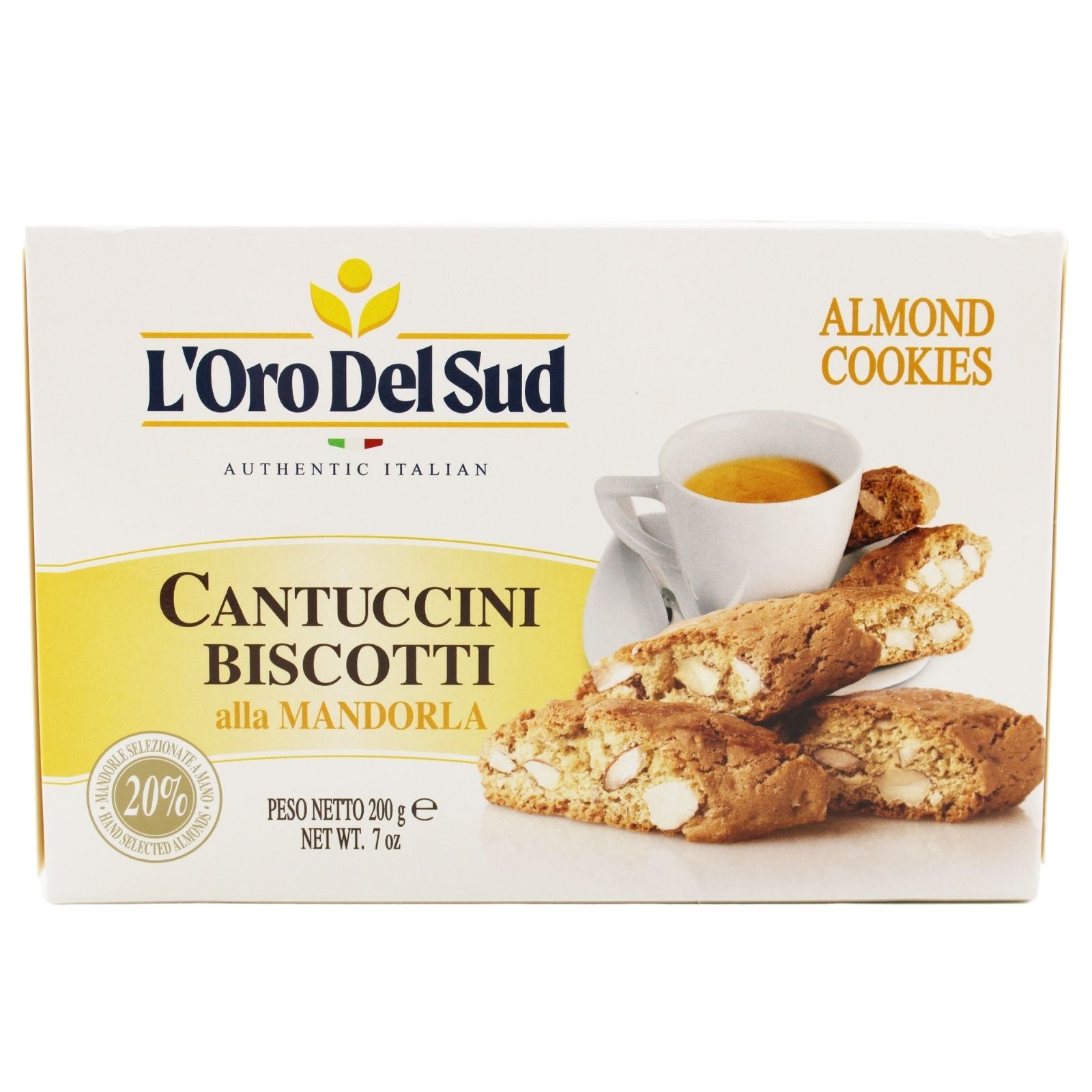 L'Oro Del Sud Cantuccini Biscotti with Almonds