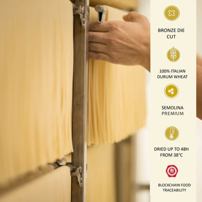 Spaghetti Marulo Artisan | Homemade Italian Pasta | Homemade Pasta With Semolina Durum | WholesaleItalianFood.com