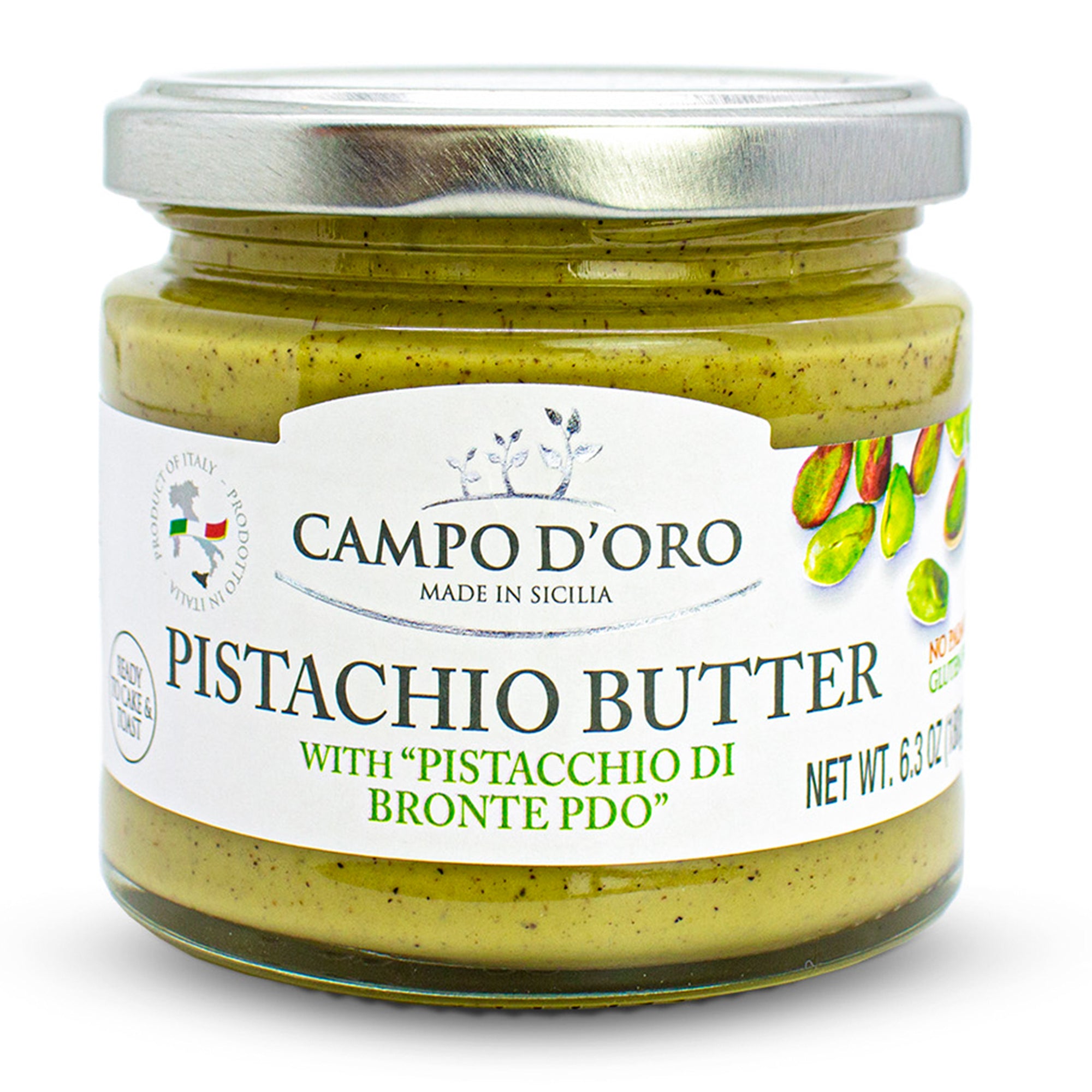 Campo D'Oro Pistachio Nut Butter 6.35 oz