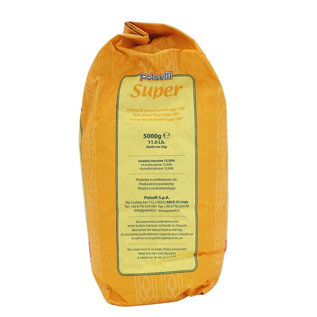 Polselli Super Flour 11 Lb. Bag | WholesaleItalianFood.com