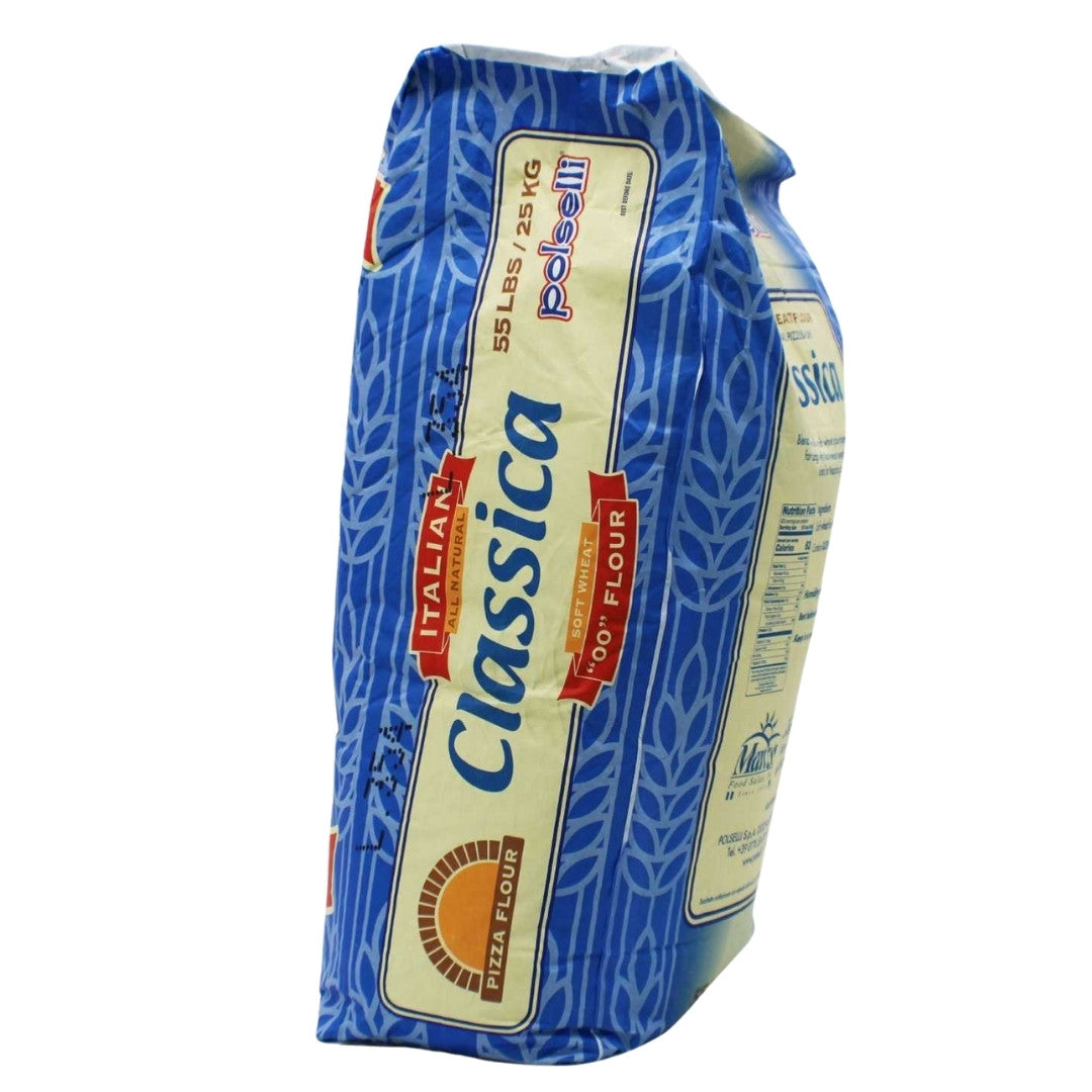 Polselli: Classica Tipo 00 Pizza Flour (Neapolitan) 55 lbs. Bag – Wholesale Italian  Food