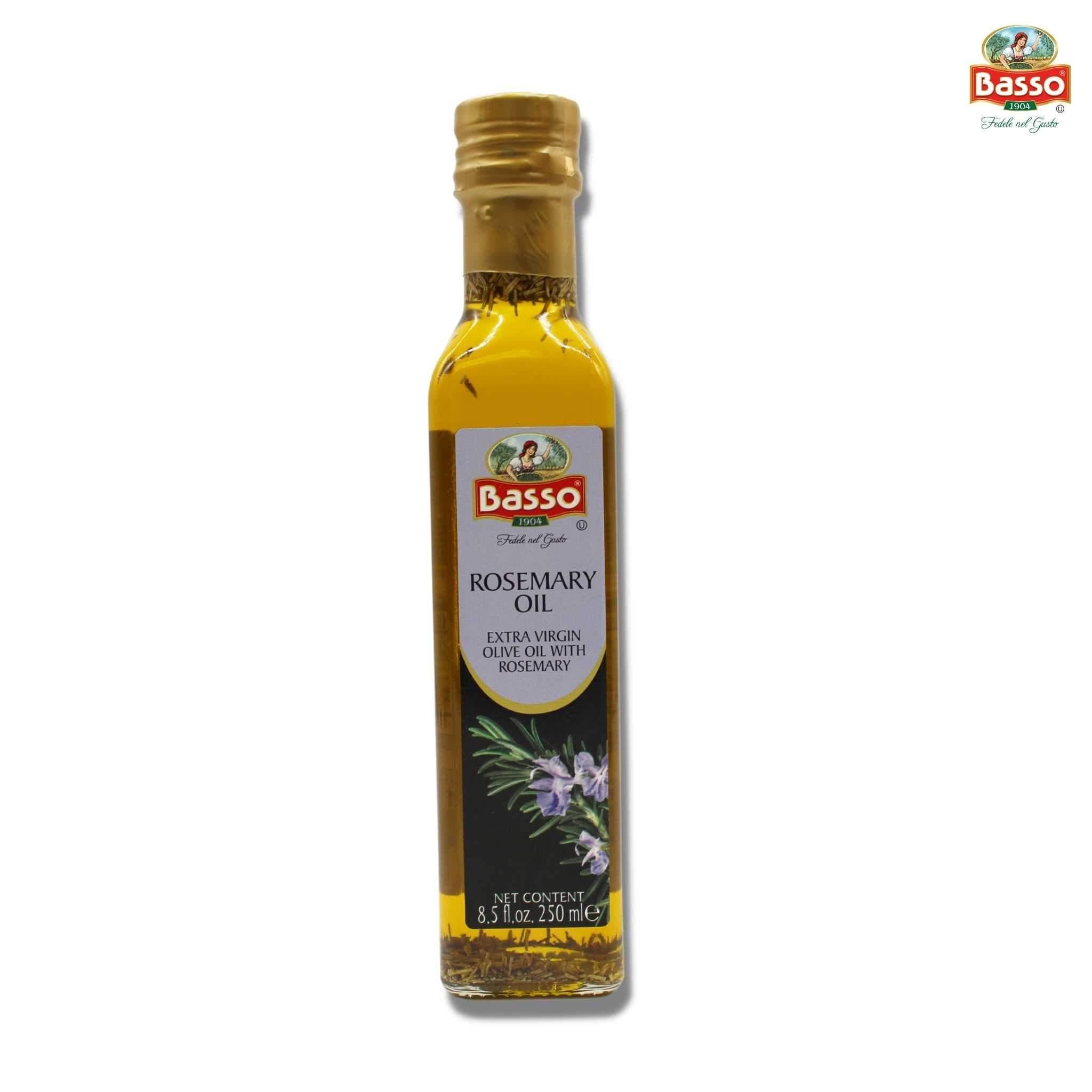 Basso Extra Virgin Olive Oil Rosemary 8.5 fl oz
