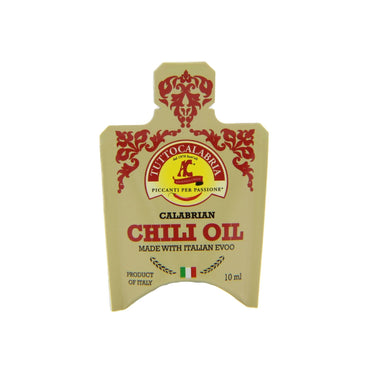 Calabrian Chili Pepper Infused Extra Virgin Olive Oil Personal Packs | 24 x 10ml
