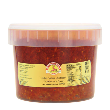 Tutto Calabria Crushed Calabrian Chili Peppers Tub