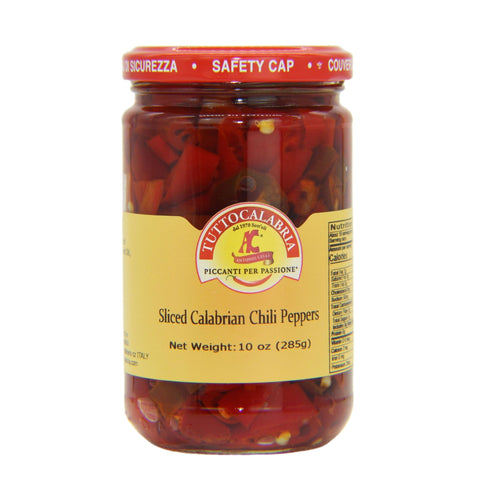 Tutto Calabria Sliced Calabrian Chili Peppers