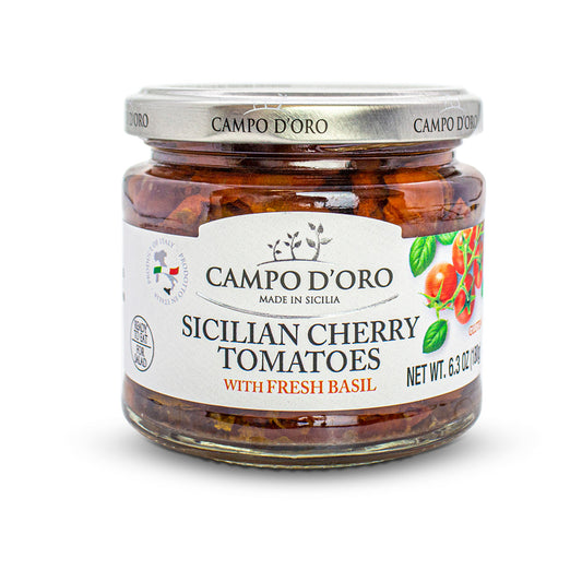 Campo D'Oro Sundried Cherry Tomatoes in Oil, 6.35 (180gr)